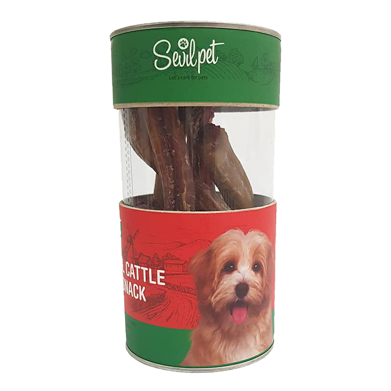 تشویقی سگ نرینگی گاو سویل پت مدل Sevil Pet Cattle Pizzle Snack