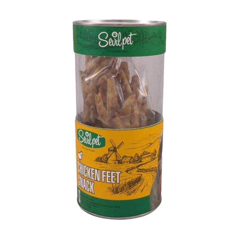تشویقی سگ پای مرغ سویل پت مدل Sevil Pet Chicken Feet