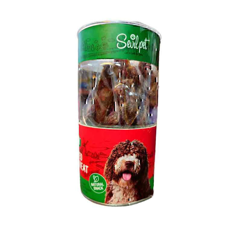 تشویقی گوشت نواری گاو سویل پت مدل Sevil Pet Striped Beef Meat