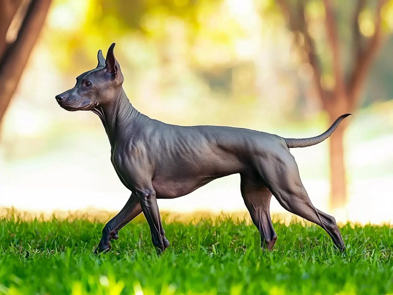 زولویتسکوئینتلی (Xoloitzcuintli)؛ سگ بی‌موی مکزیکی